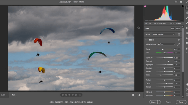 Adobe adds a new feature to Adobe Camera Raw called Super Resolution, which uses AI to double linear resolution of a photo, increasing its pixel count by 4x